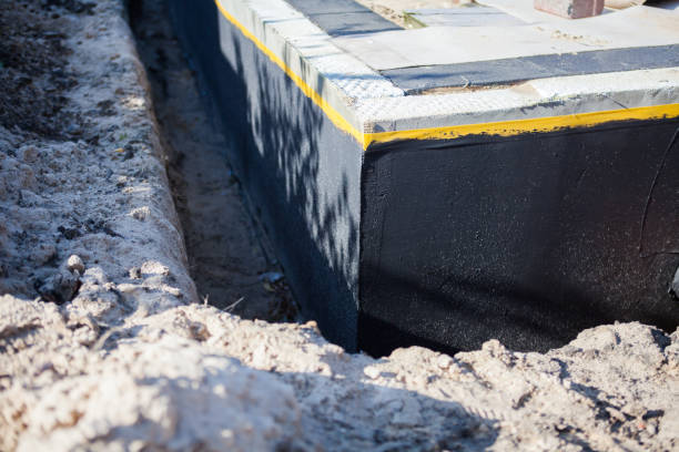 Professional Interior Drainage System technician working in Roseville, MN